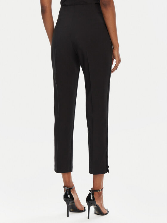 Rinascimento Rinascimento Pantaloni di tessuto CFC0122858003 Nero Regular Fit