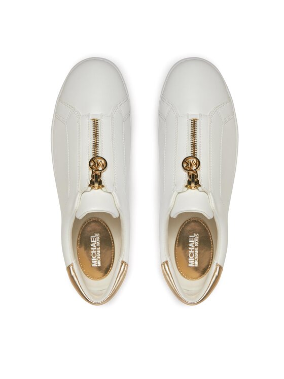MICHAEL Michael Kors MICHAEL Michael Kors Snīkeri Keaton Zip Slip On 43R4KTFP2L Zelta