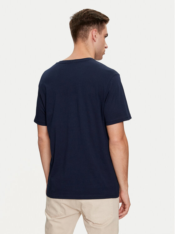 United Colors Of Benetton United Colors Of Benetton T-krekls 3I1XU1096 Tumši zils Regular Fit