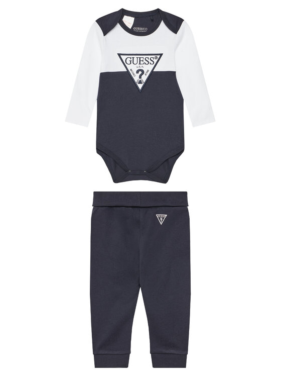 Guess Guess Bodija un bikšu komplekts H5YW08 J1314 Tumši zils Regular Fit