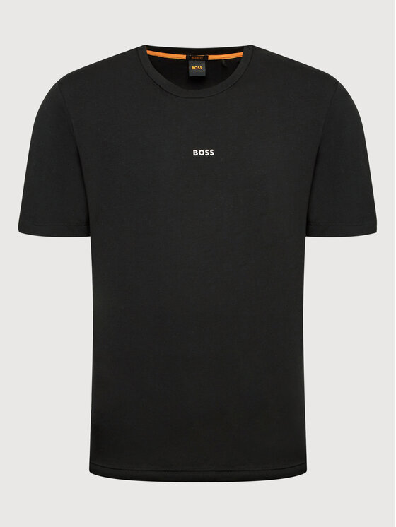 BOSS Boss Tričko Tchup 50473278 Čierna Regular Fit