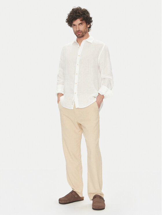 Liu Jo Liu Jo Košeľa QA5097 T4359 11001 Biela Regular Fit