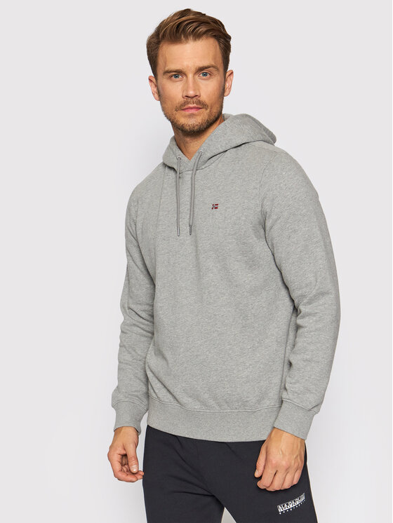 Napapijri Napapijri Sweatshirt Balis NP0A4FQV Grau Regular Fit