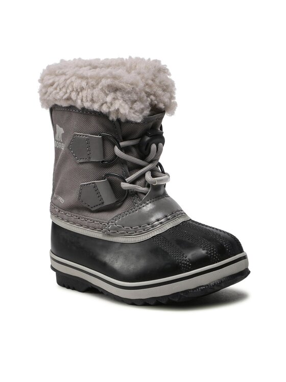 Sorel Sorel Škornji za sneg Childrens Yoot Pac Nylon Wp NC1962 Siva