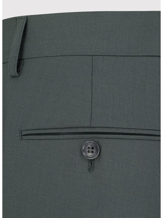 Pako Lorente Pako Lorente Spodnie garniturowe P26SP-6G-015 Zielony Slim Fit