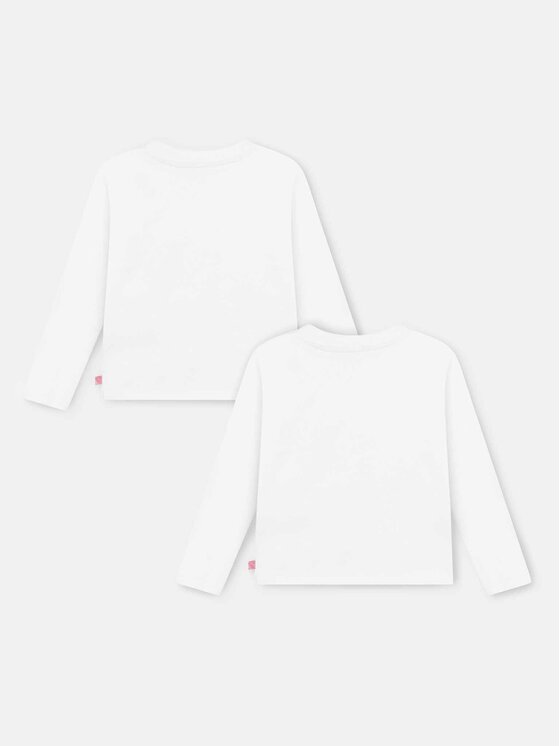 Billieblush Billieblush 2er-Set Blusen U15B94 Écru Regular Fit