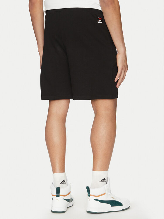 Fila Fila Szorty sportowe Lamswaarde FAM0909 Czarny Regular Fit