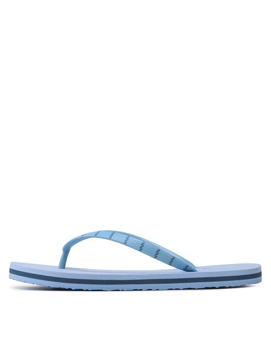 Tommy Hilfiger Tommy Hilfiger Japonki Essential Beach Sandal FW0FW07141 Błękitny