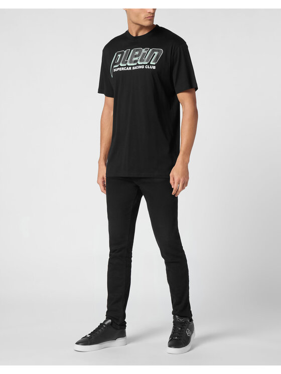 PHILIPP PLEIN PHILIPP PLEIN T-Shirt 22603 Czarny Regular Fit