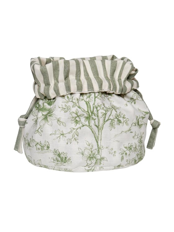 Roseberry Home Roseberry Home Chlebak Toile de Jouy Green Zielony