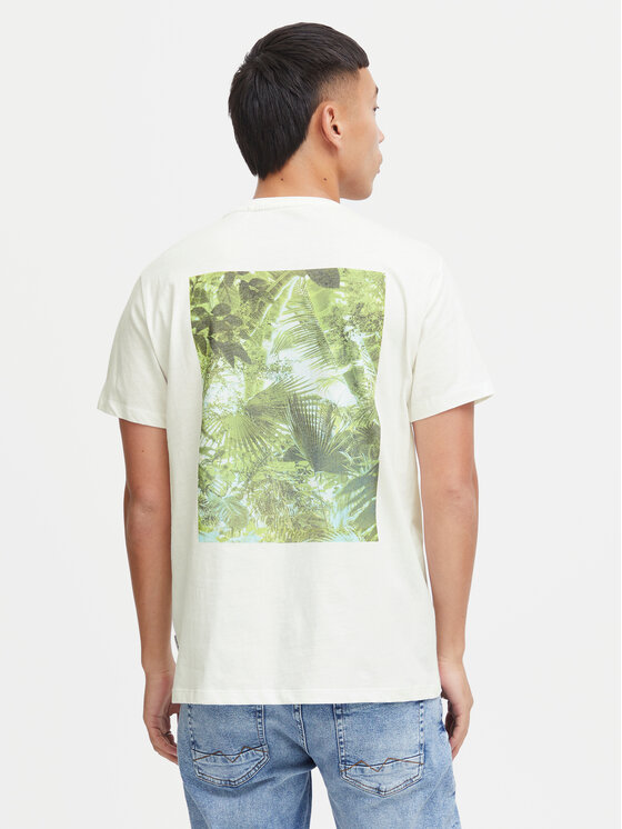 Blend Blend T-krekls 20716513 Balts Regular Fit