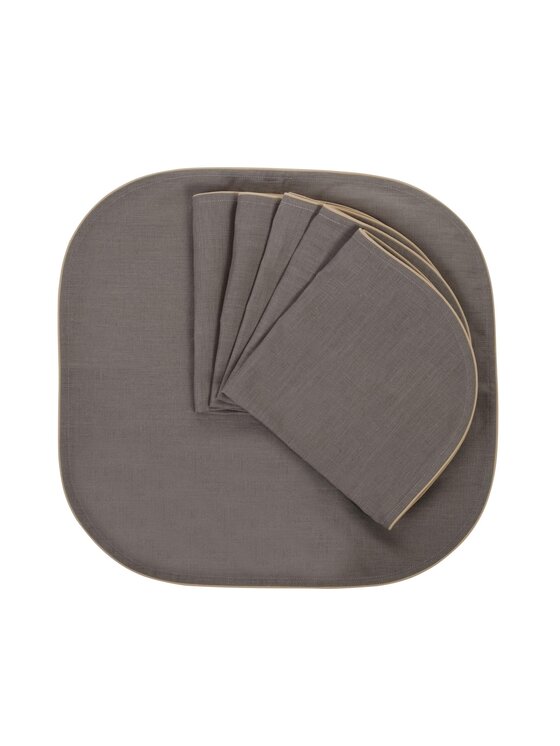 Roseberry Home Roseberry Home Serwetki Royal Fango Brązowy