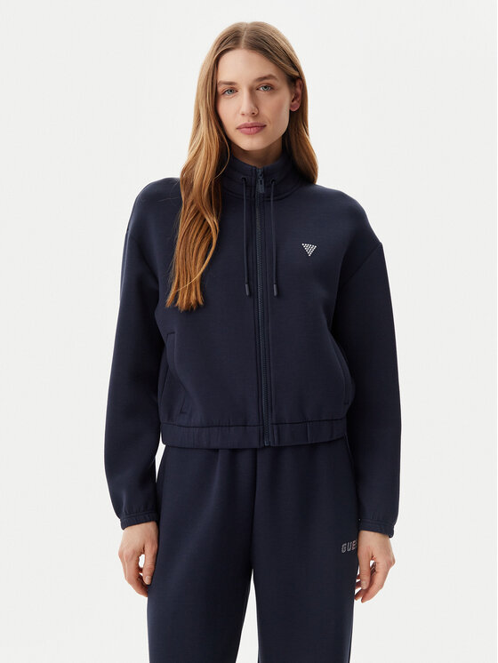 Guess Guess Džemperis V4BQ14 K7UW2 Tamsiai mėlyna Regular Fit