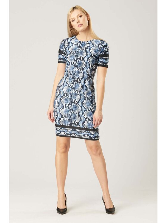 QUIOSQUE QUIOSQUE Každodenné šaty VIENNA SNAKE DRESS Farebná Regular Fit