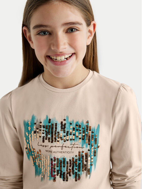 Mayoral Mayoral Majica 7003 Bež Regular Fit