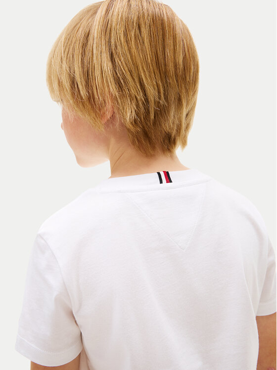 Tommy Hilfiger Tommy Hilfiger Póló KB0KB10263 Fehér Regular Fit