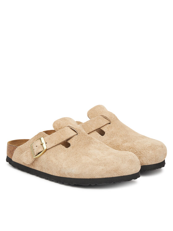 Birkenstock Birkenstock Klapki Boston 1030883 Beżowy