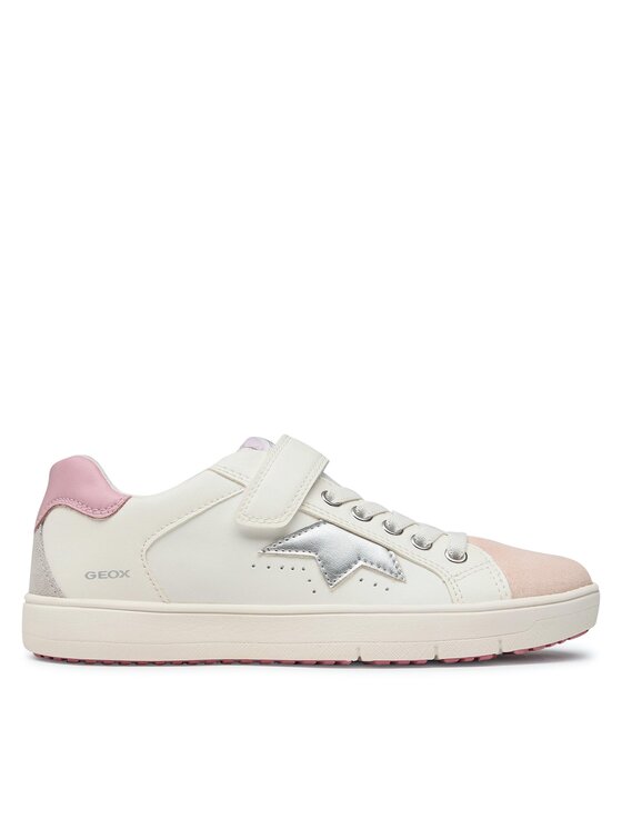 Geox Geox Sneakersy J Silenex Girl J35DWA08554C0674 D Bílá