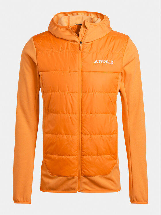 adidas adidas Kurtka outdoor Terrex Multi Hybrid IR7884 Pomarańczowy Regular Fit