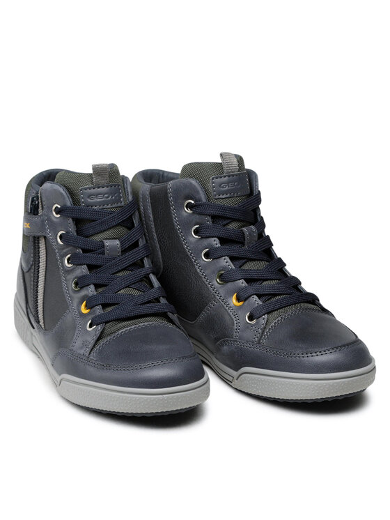Geox Geox Sneakersy J Poseido B. A J16BCA 0CLBU CF4A3 S Tmavomodrá