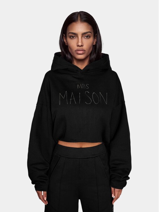 MADE BY SOCIETY MADE BY SOCIETY Kurtka anorak BLACK VEIL - H27502 Czarny Basic Fit