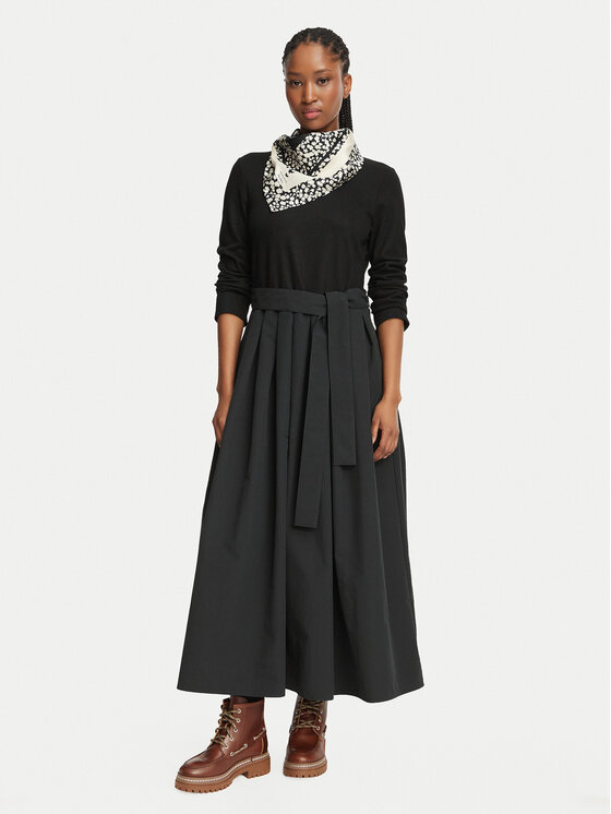 Weekend Max Mara Weekend Max Mara Každodenní šaty Carioca 2625626042 Černá Regular Fit