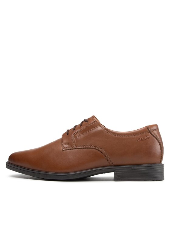 Clarks Clarks Cipele Tilden Plain 261300977 Smeđa