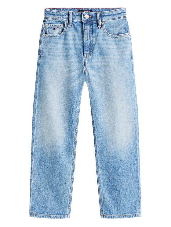 Tommy Hilfiger Tommy Hilfiger Jeansy Skater KB0KB10020 Niebieski Straight Fit