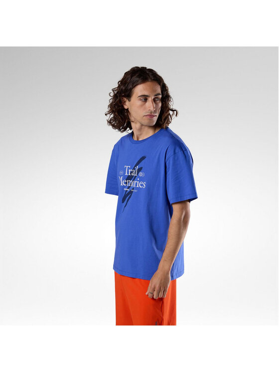 Rossignol Rossignol T-Shirt M Graphic Waterfall Tee Niebieski Relaxed Fit