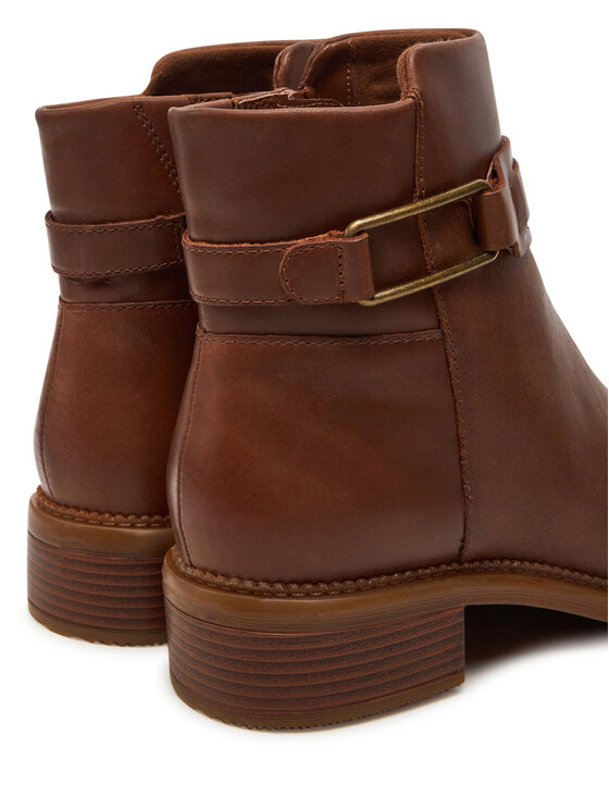 Clarks Clarks Škornji Maye Bella 26179643 Rjava
