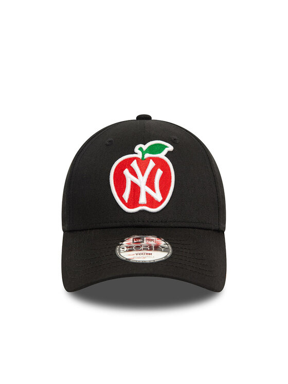 New Era New Era Καπέλο Jockey Youth Apple 9Forty 60565271 Μαύρο