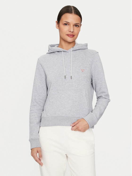 Guess Jeans Guess Jeans Mikina W4YQ04 KC811 Šedá Regular Fit
