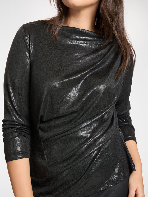 Elena Mirò Elena Mirò T-shirt G326Z000507N033 Nero Regular Fit