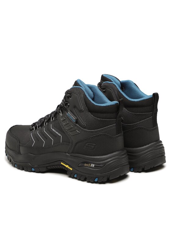 Skechers Skechers Schnürstiefeletten Arch Fit Dawson Raveno 204634/BLK Schwarz