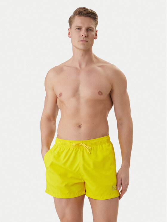EA7 Emporio Armani EA7 Emporio Armani Шорти для плавання 7M001677 AF13019 M2004 Жовтий Regular Fit
