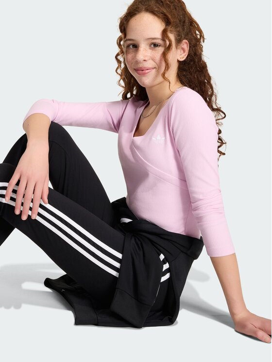 adidas adidas T-Shirt 168995 Różowy jasny Slim Fit