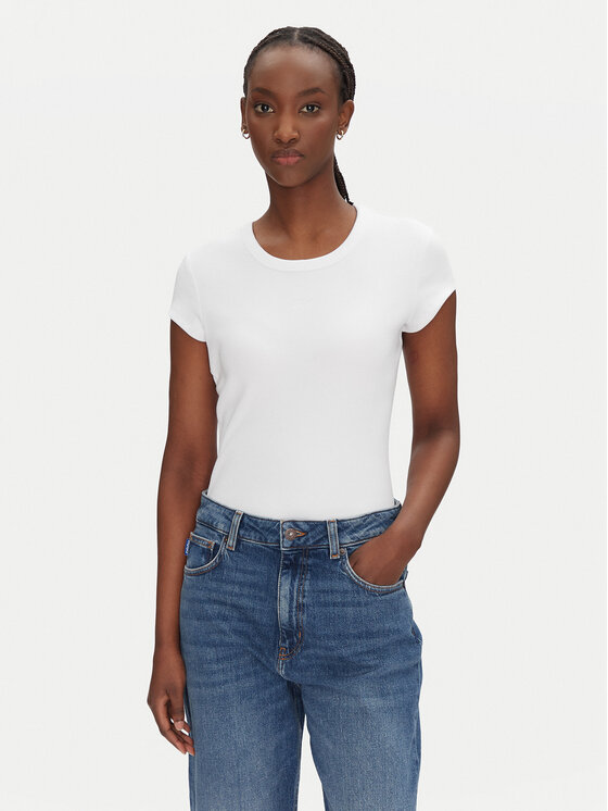 BOSS BOSS T-Shirt 50536871 Bílá Regular Fit