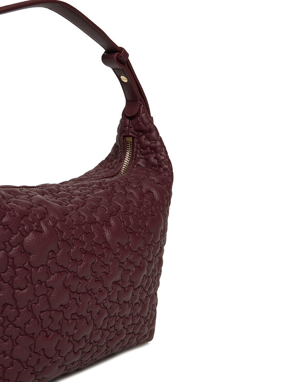 TOUS TOUS Ročna torba Puffy Bear 2002304921 Bordo rdeča