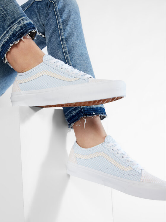 vans platform blu