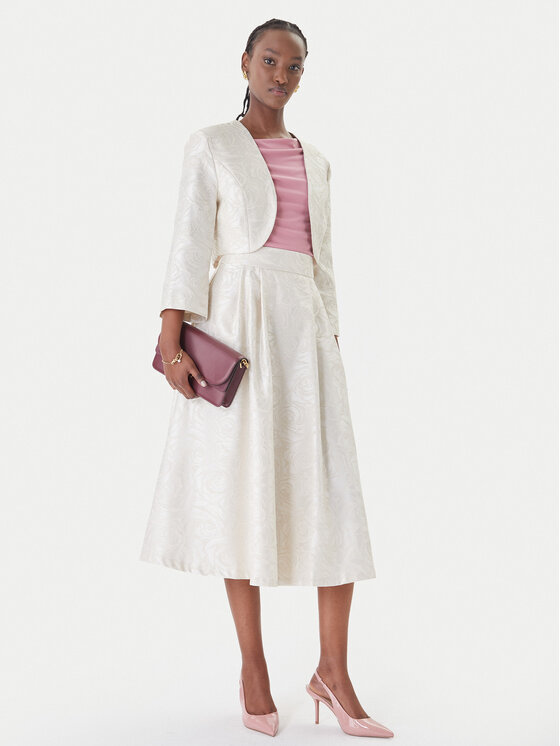 Rinascimento Rinascimento Trapezno krilo CFC0127694003 Écru Regular Fit