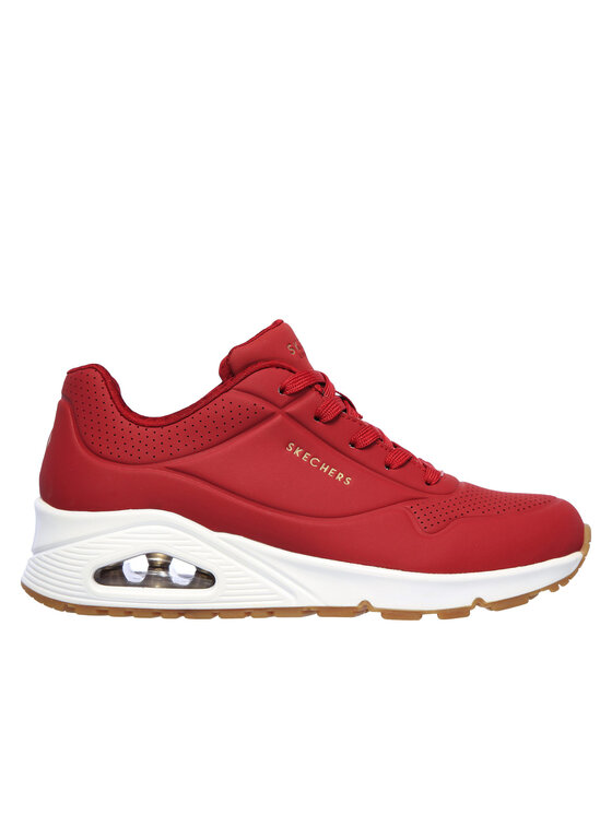 Skechers Skechers Sneakersy 73690-DKRD Czerwony