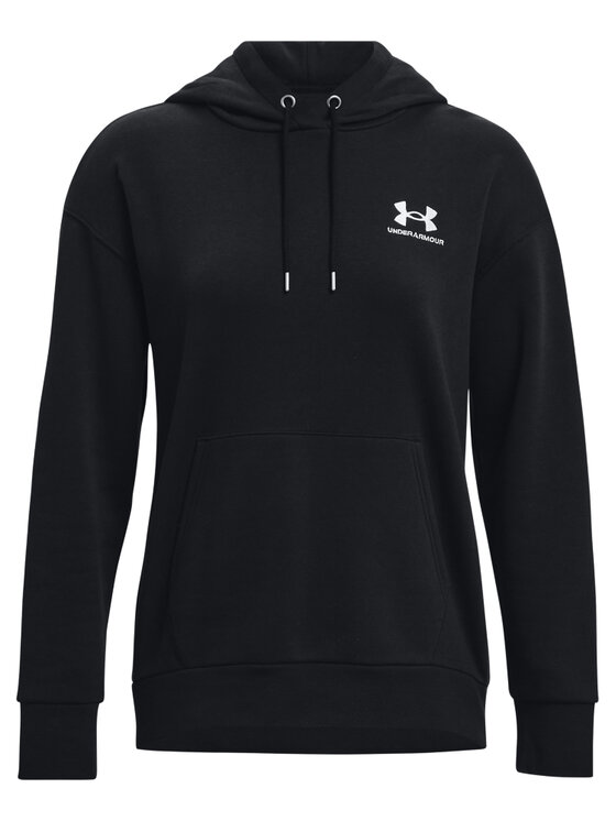 Under Armour Under Armour Majica dugih rukava Essential 1373033 Crna Relaxed Fit