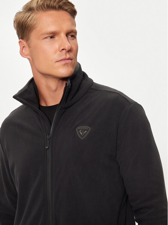 Rossignol Rossignol Fleecejacke Strawpile RLNML07 Schwarz Regular Fit