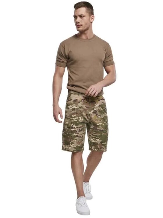 Brandit Brandit Spodnie materiałowe 2019.161.XXL Khaki Regular Fit