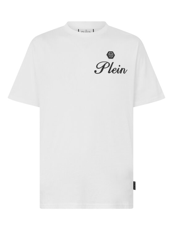 PHILIPP PLEIN PHILIPP PLEIN T-Shirt 29929 Biały Regular Fit