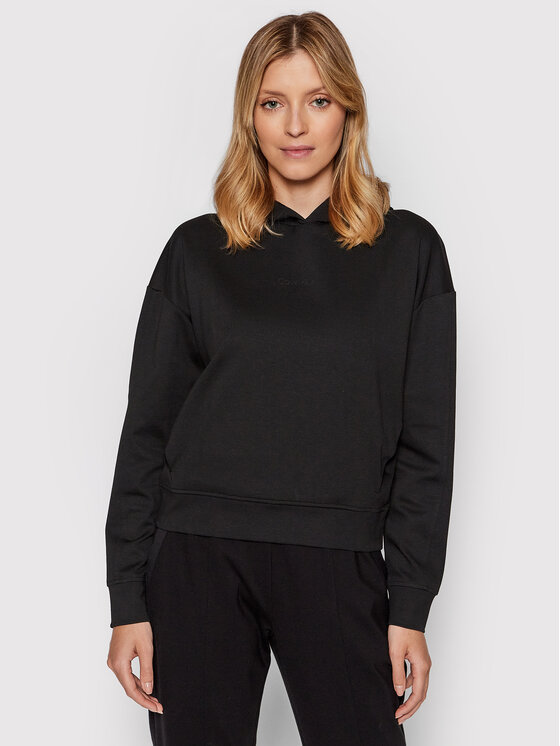Felpa K20K203686 Nero Relaxed Fit