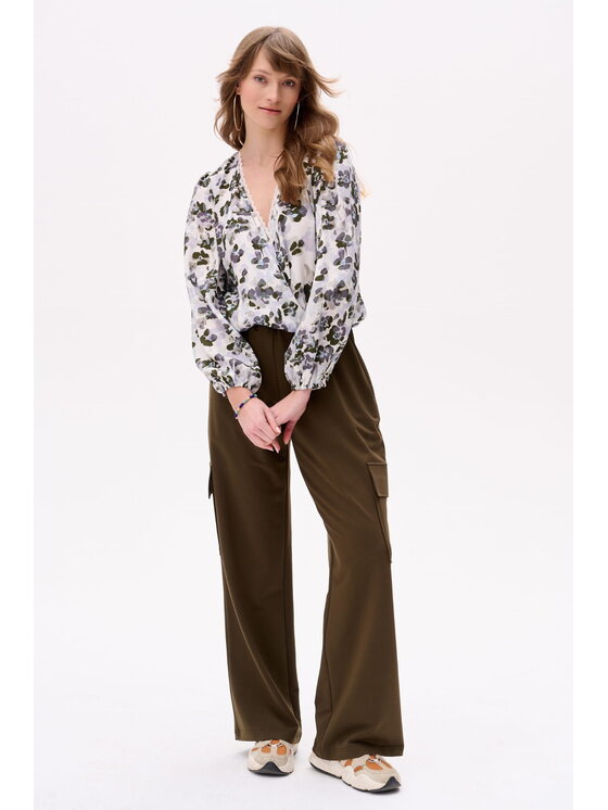 blue shadow blue shadow Bluzka Darcy Kolorowy Regular Fit
