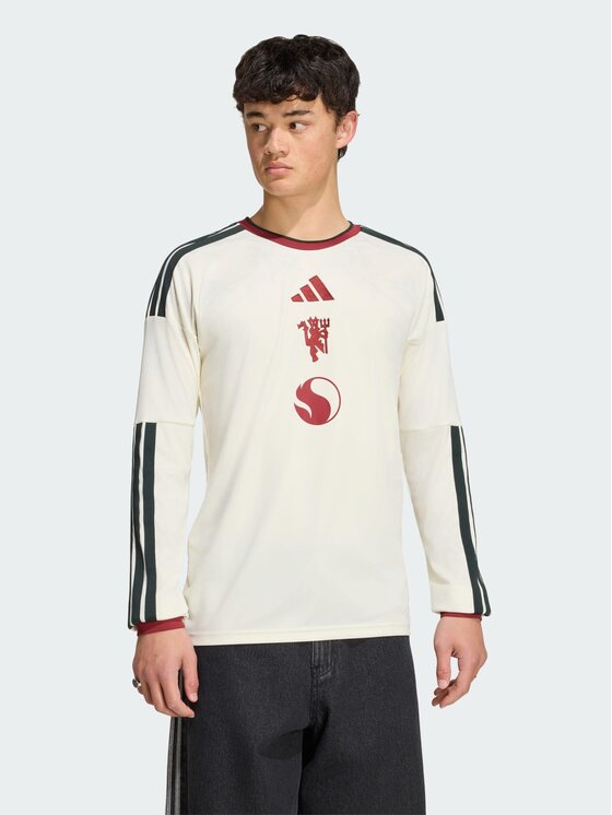 adidas adidas Koszulka techniczna 172093 Beżowy Slim Fit