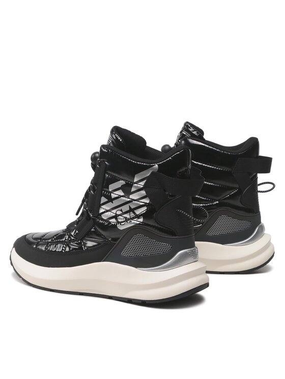 EA7 Emporio Armani EA7 Emporio Armani Zimske čizme X8M005 XK308 R655 Crna