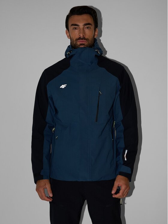 4F 4F Giacca outdoor 4FRAW26TTJAM1354-32S Blu scuro Regular Fit